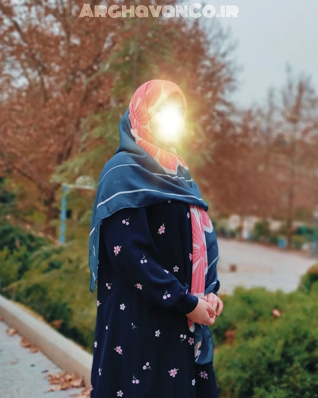 پیراهن بلند شکوفه